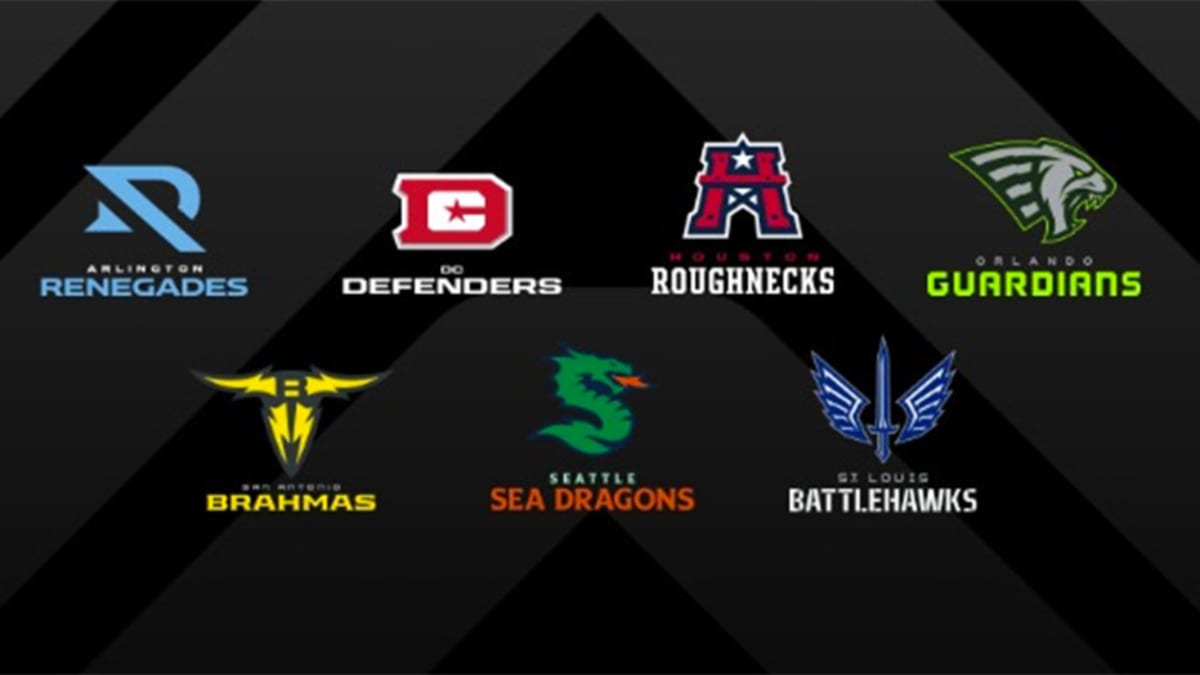 XFL Football Who are the Teams Athlon Sports
