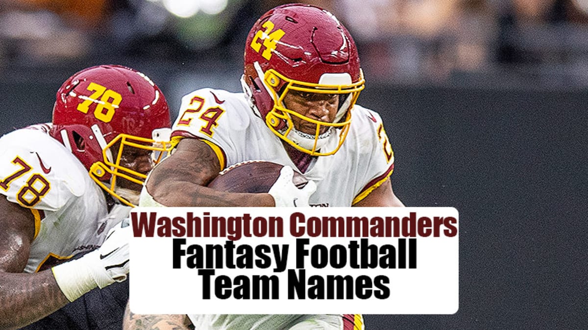 list of washington football team names