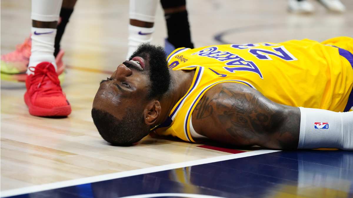 Lebron james lakers nuggets hotsell