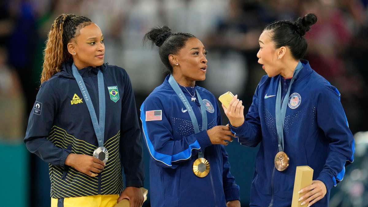 U.S. Women s Gymnast Receives Strong Message From NBA Star Kevin Durant Athlon Sports