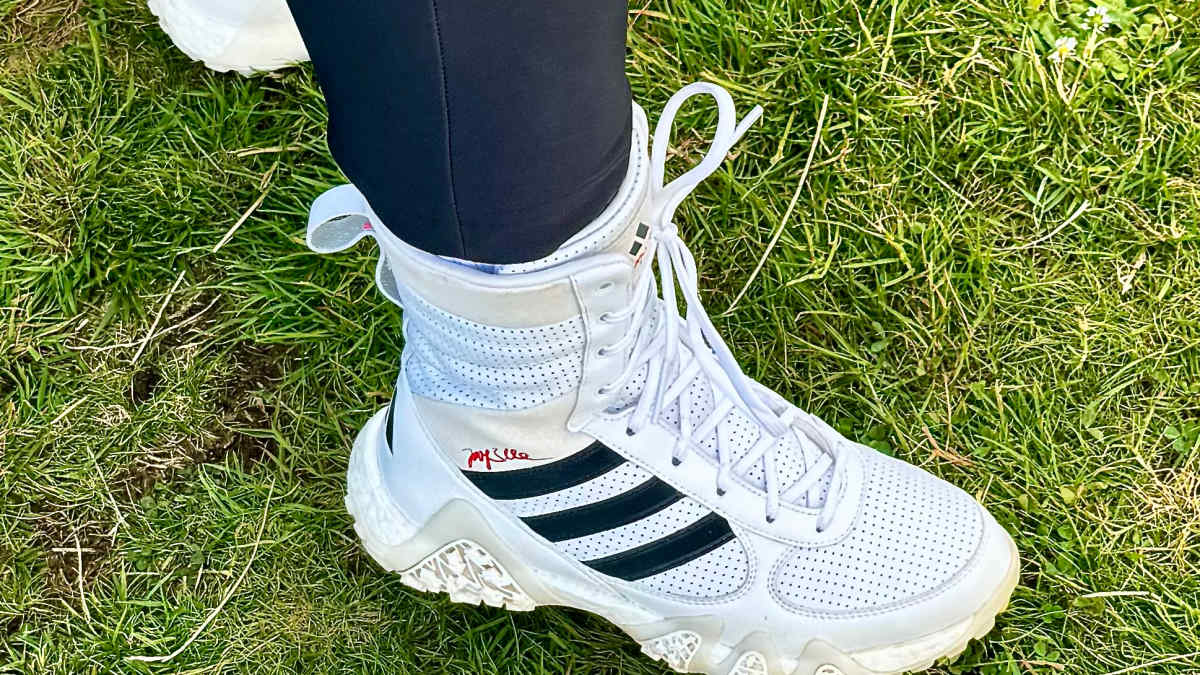 The new Adidas shoe did little for Linn Grant at Old Course. Athlon Sports
