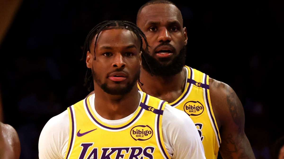 Lebron and bronny sale