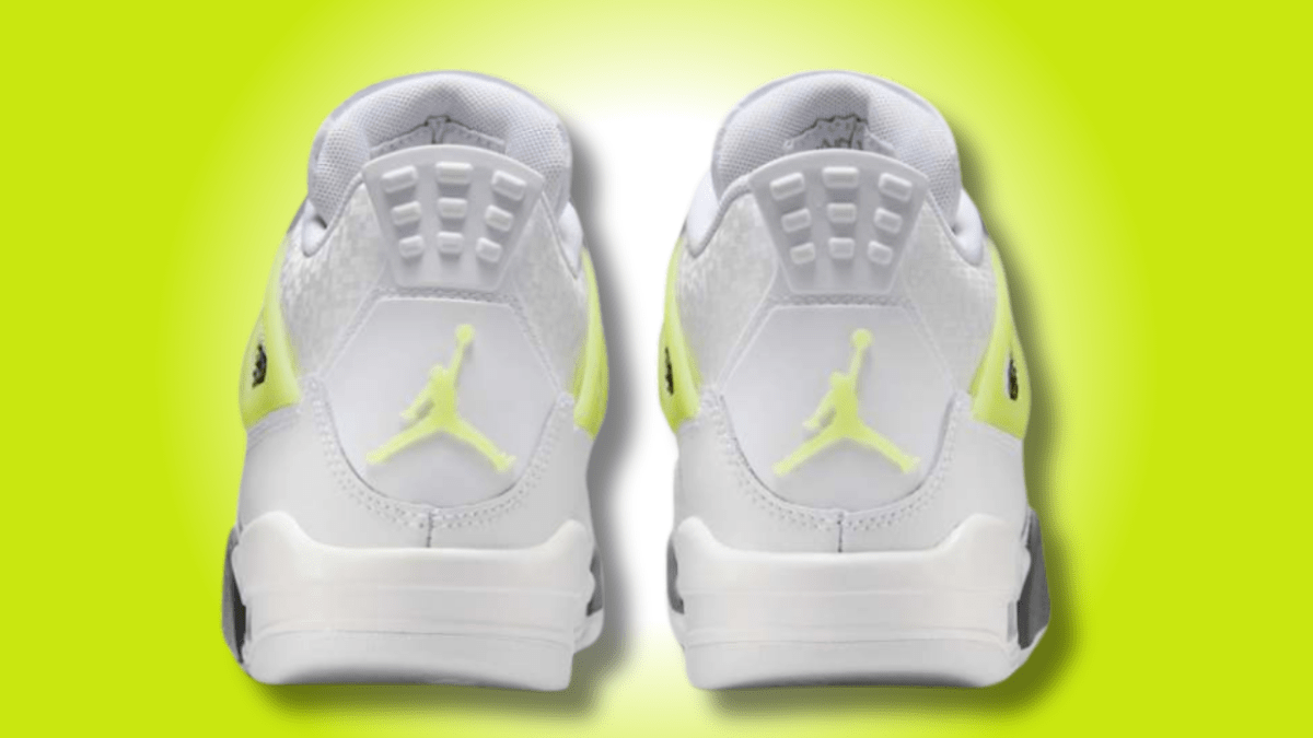 Air Jordan 4 'Light Lemon Twist' Brings Minecraft Nostalgia