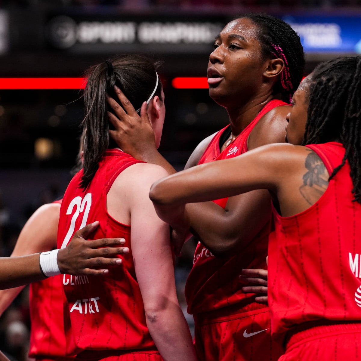 Caitlin Clark Leaves Three-Word Message on Aliyah Boston's Post - Athlon  Sports