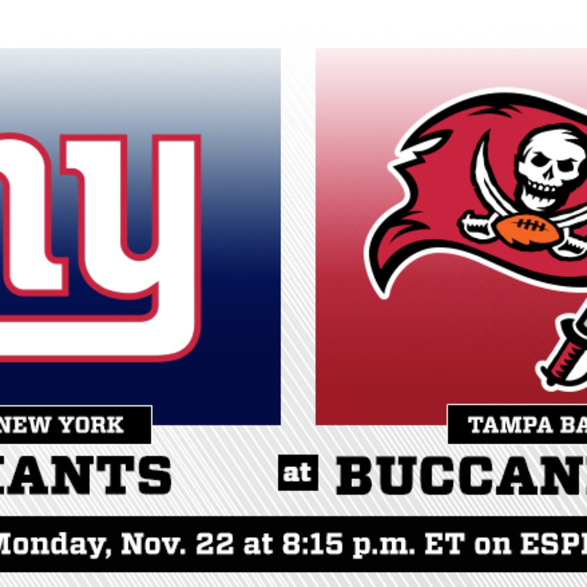 Monday Night Football: New York Giants vs. Tampa Bay Buccaneers