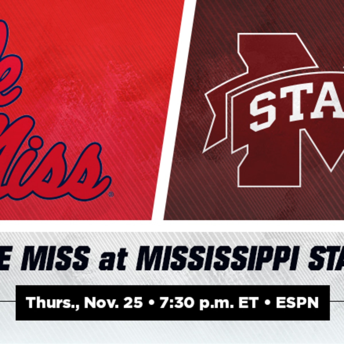 Early season kick off times for Ole Miss, Mississippi State