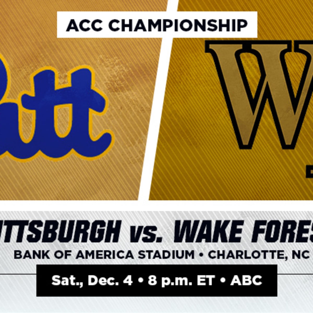 ACC Championship Prediction and Preview: Pittsburgh vs. Wake ...
