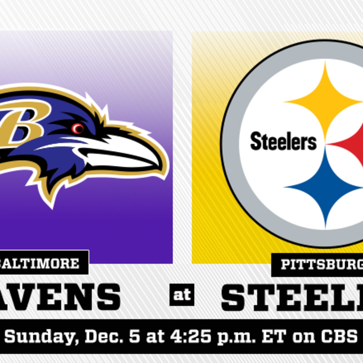 baltimore ravens and steelers game