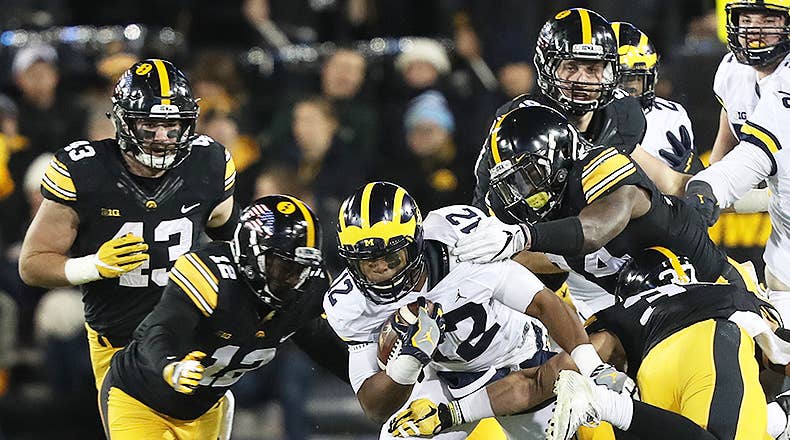 5 Greatest Iowa vs. Michigan College Football Games of All Time -  AthlonSports.com | Expert Predictions, Picks, and Previews