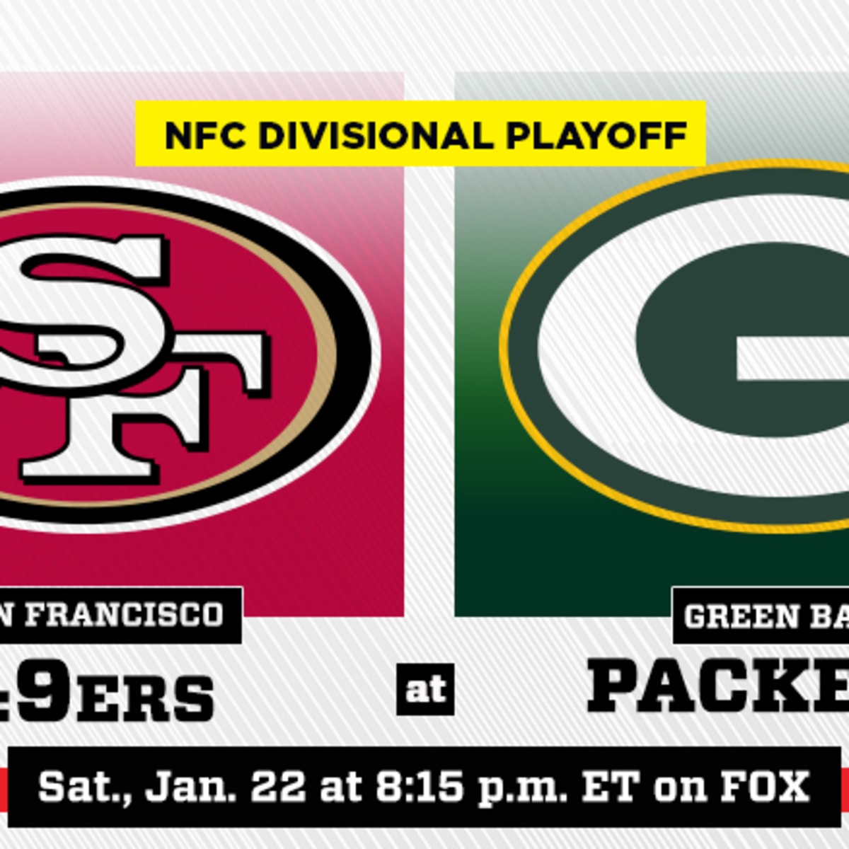 It's Packers vs. 49ers in NFC Championship Game