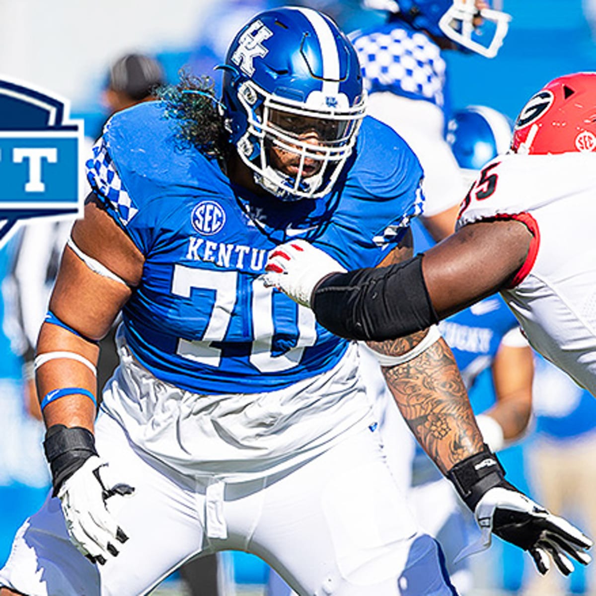 NFL Mock Draft 2022: UK Football OT Darian Kinnard to Bengals in Round 1 -  A Sea Of Blue