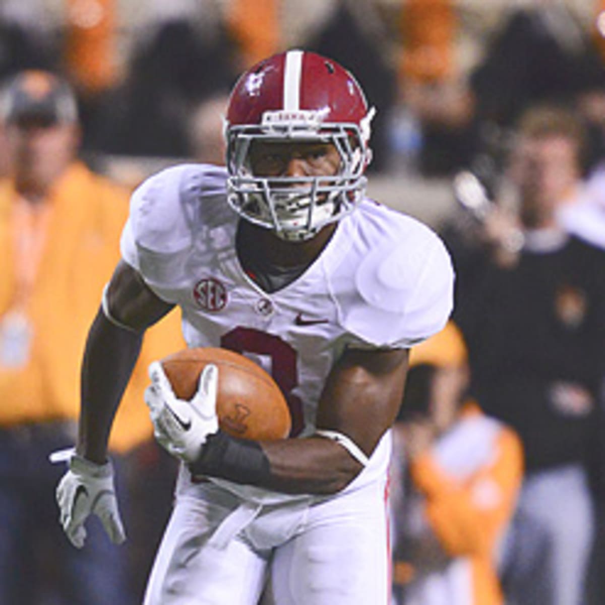 Amari Cooper with an impressive, 50-yard catch for alabama