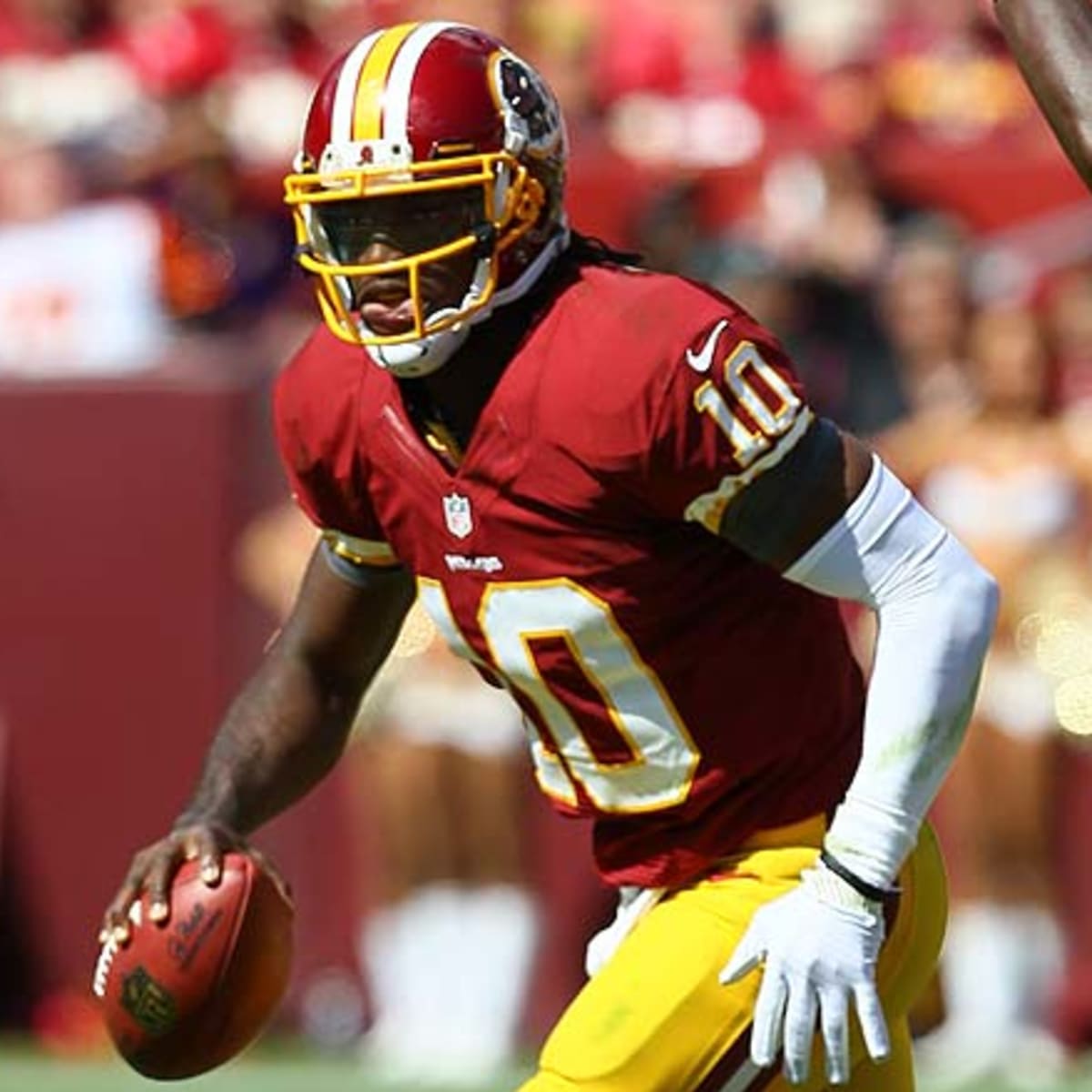 Redskins pull RG3 as game, field gets away from them - NBC Sports