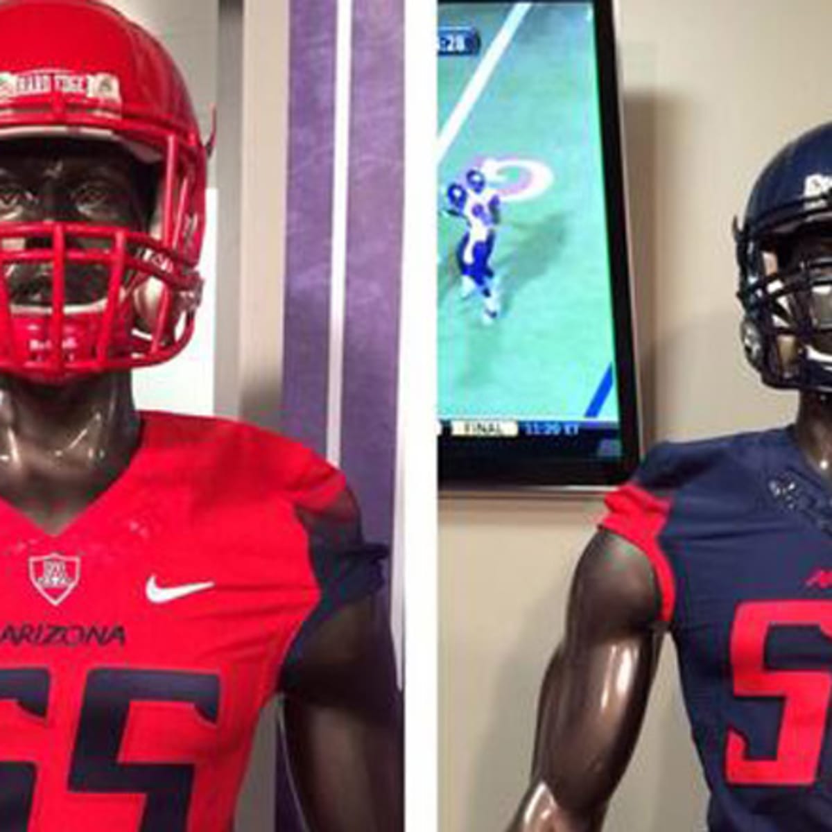 NCAA rule forces Arizona to make small change to its uniforms for 2014  (Photo)