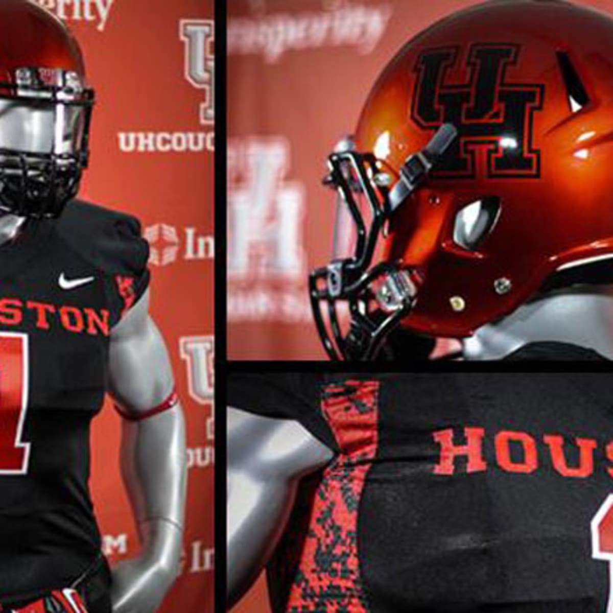 Houston Unveils Black Halloween Uniforms - University of Houston Athletics