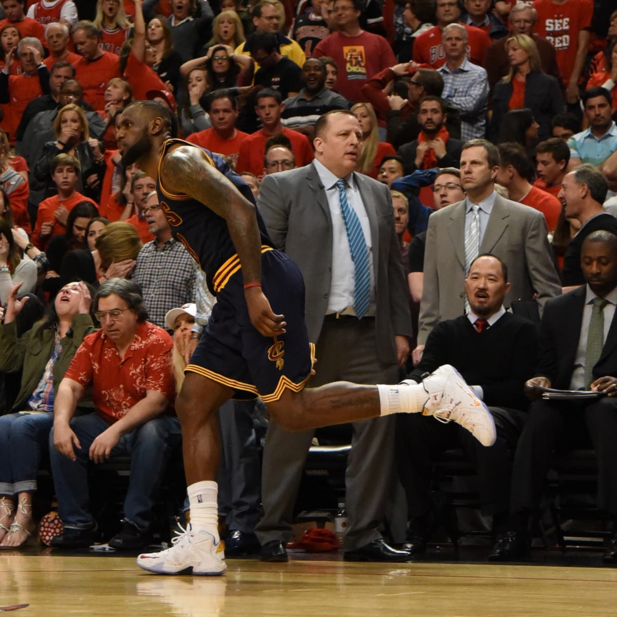 The King of Clutch; LeBron is No. 1 in NBA playoff buzzer beaters