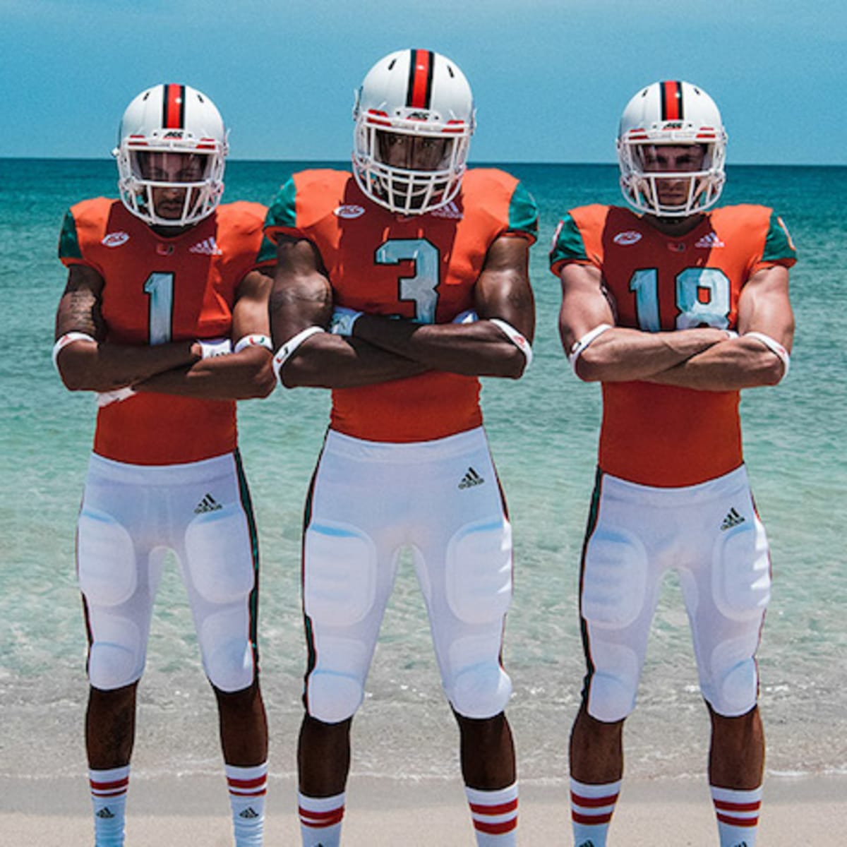 Miami Hurricanes Football Uniforms Made From Ocean Waste