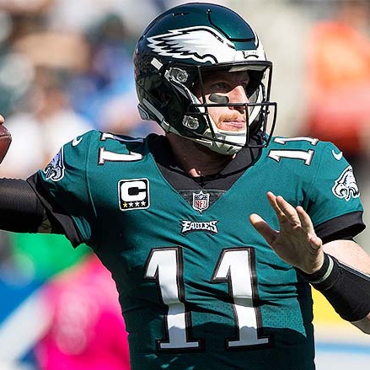 Carson Wentz was the NFC East best pocket passer in 2018