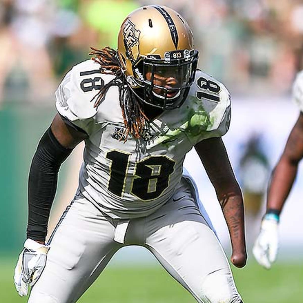 Shaquem Griffin, football player with 1 hand, wows scouts at NFL Combine