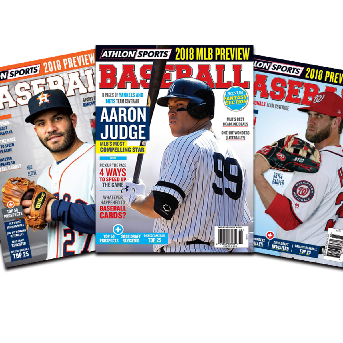Athlon Sports' 2018 MLB Preview Magazine is Available Now 