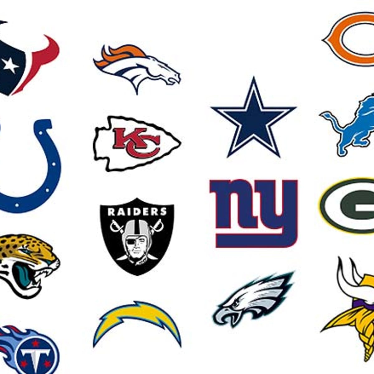 The 10 best NFL Logos