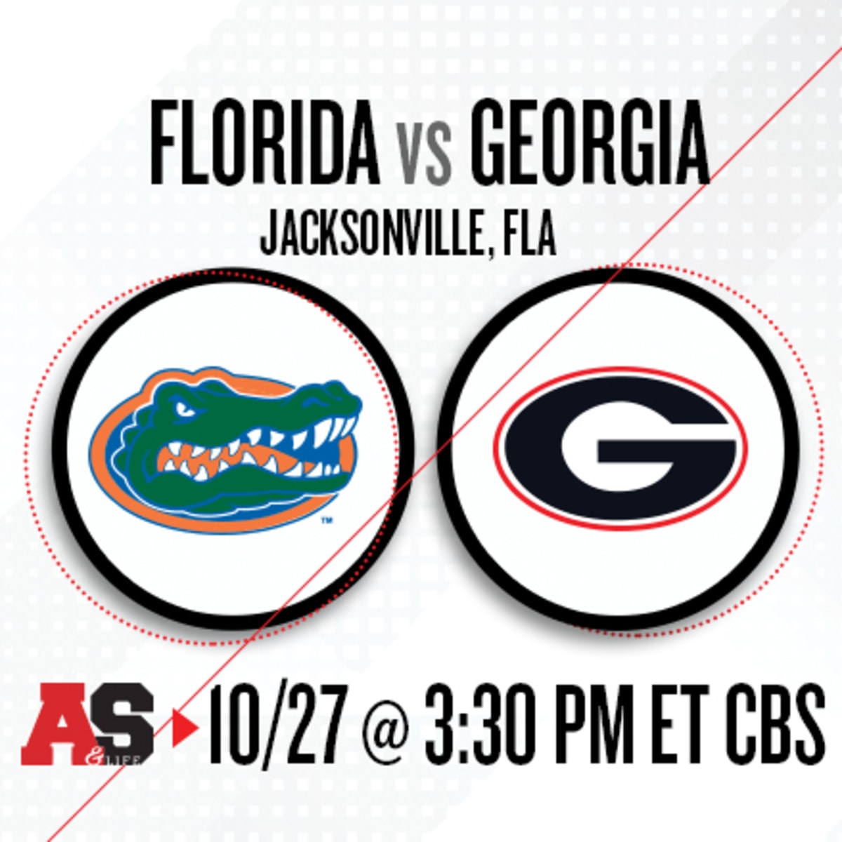 CBS to Air Florida-Georgia at 3:30 PM - Florida Gators