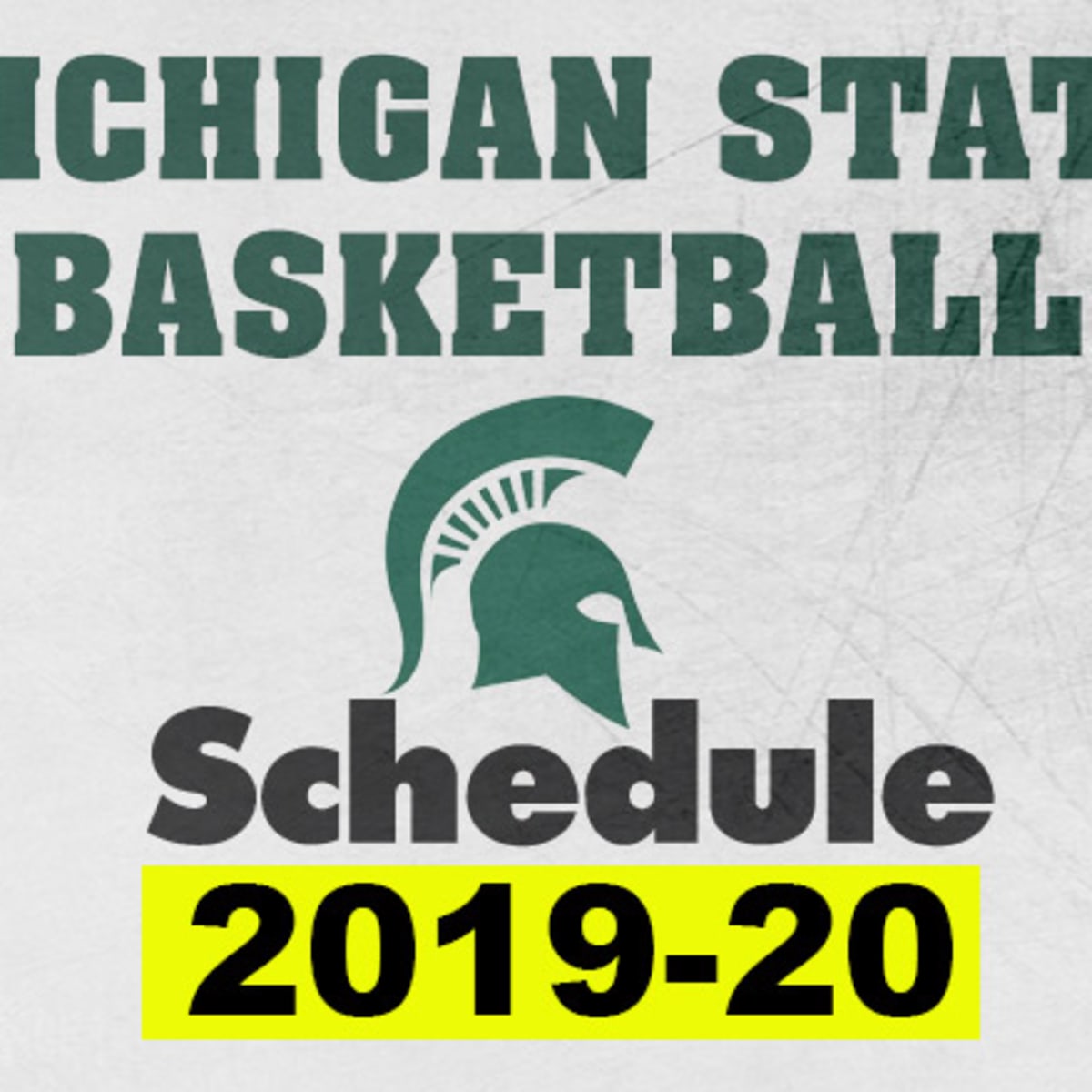 Michigan State Mens Basketball Schedule 2022 23 Michigan State Basketball Schedule 2019-20 - Athlonsports.com | Expert  Predictions, Picks, And Previews