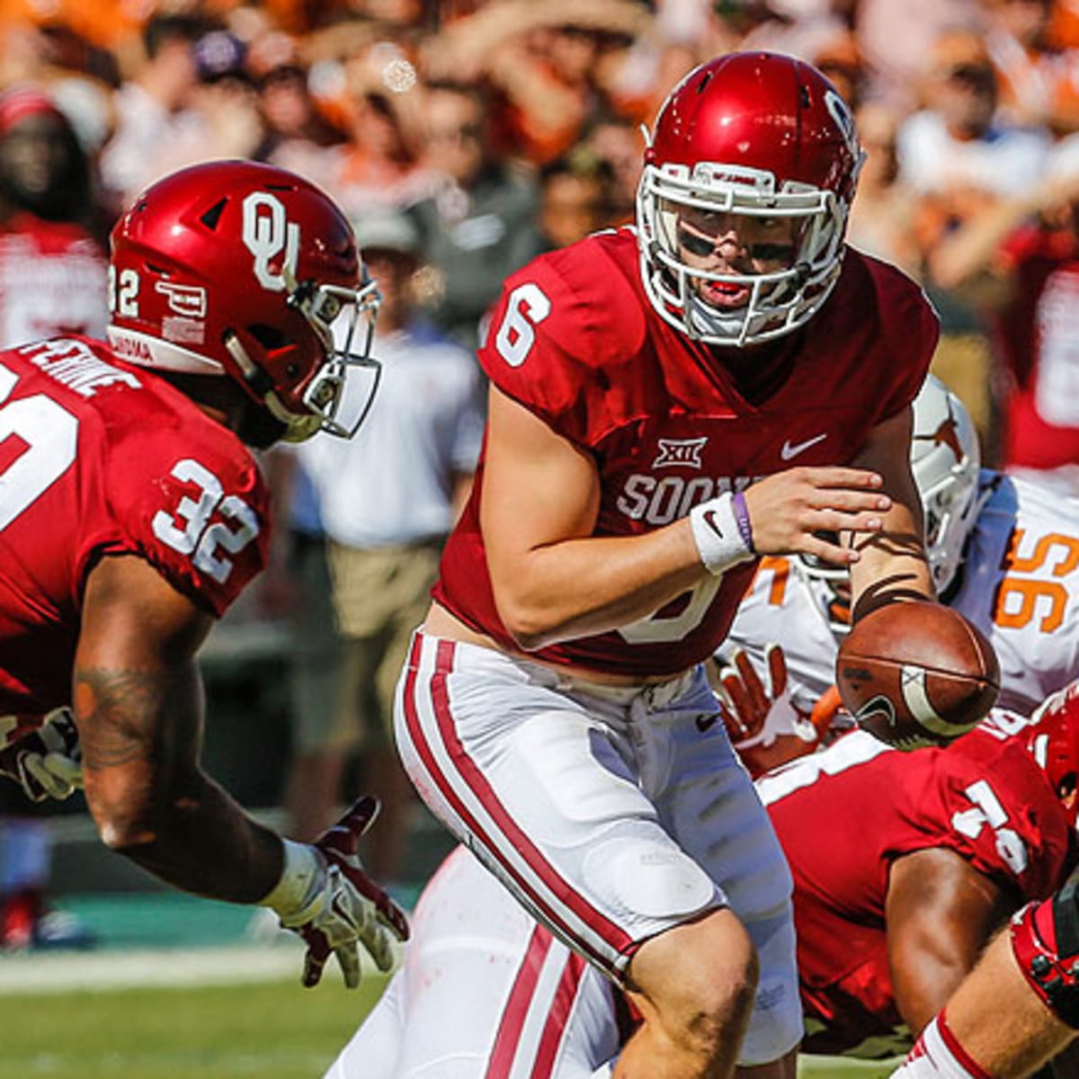 Lot Detail - 2015 Baker Mayfield Game Used Oklahoma Sooners White