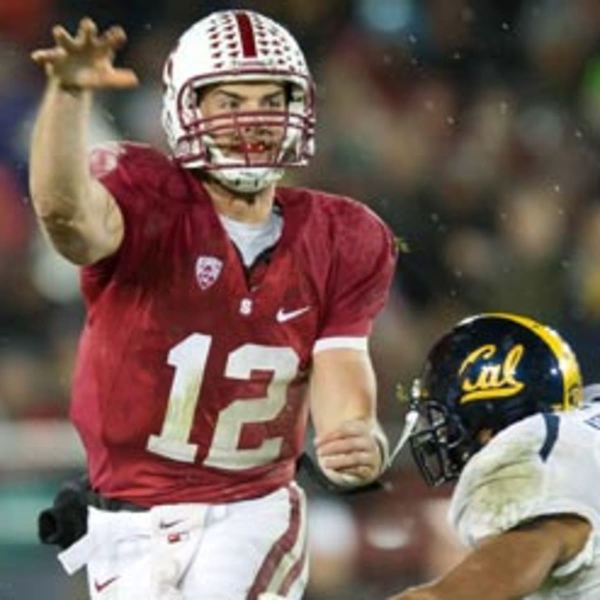 Andrew Luck quietly returns to football near Stanford stomping grounds