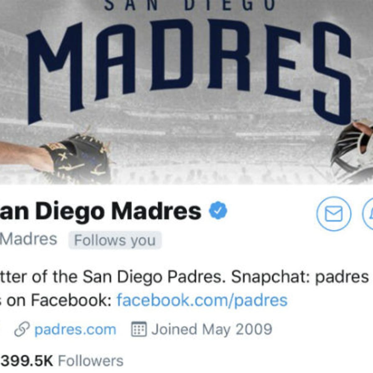 Padres Twitter: San Diego becomes Madres for Mother's Day - Sports  Illustrated