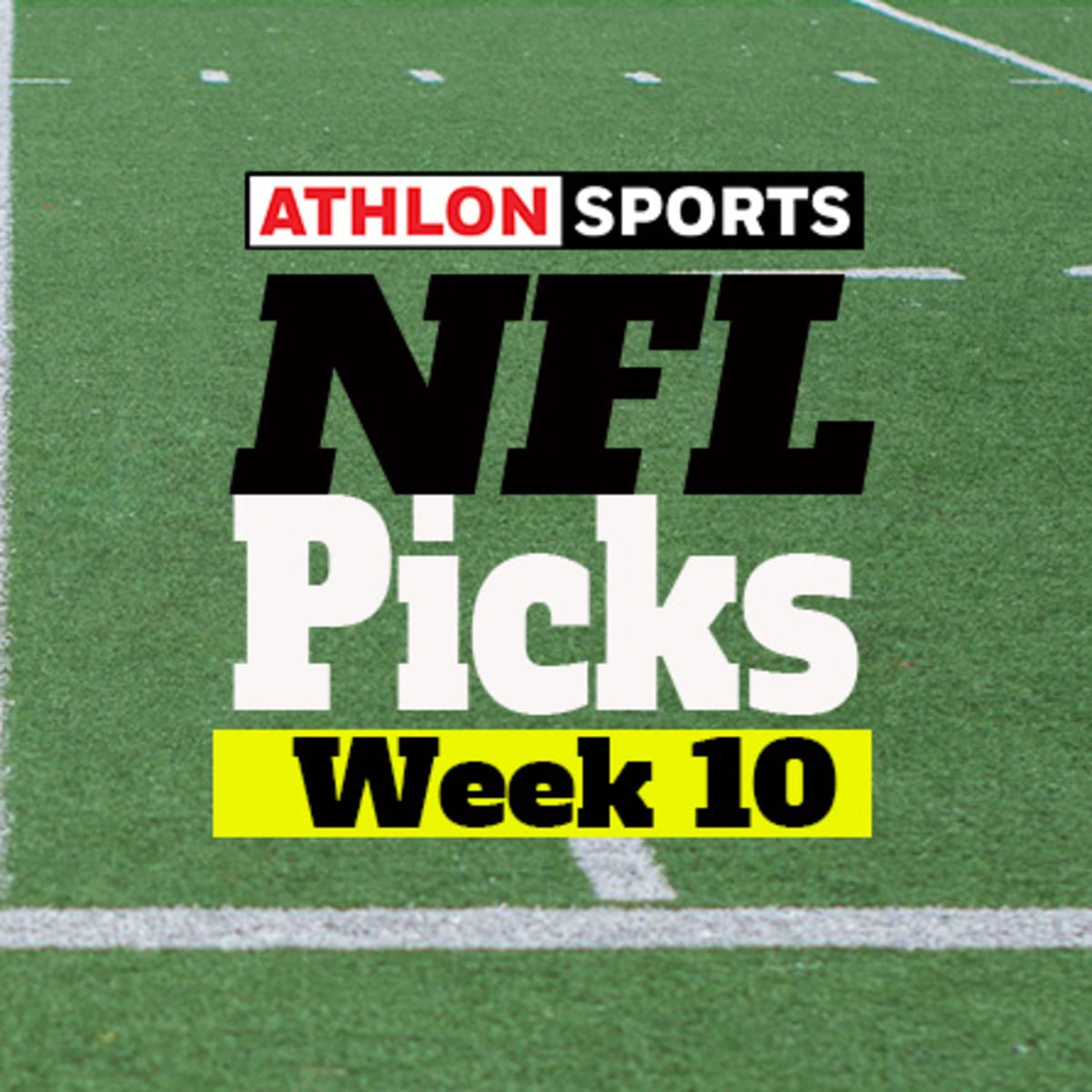 Picks for EVERY BIG Week 10 NFL Game