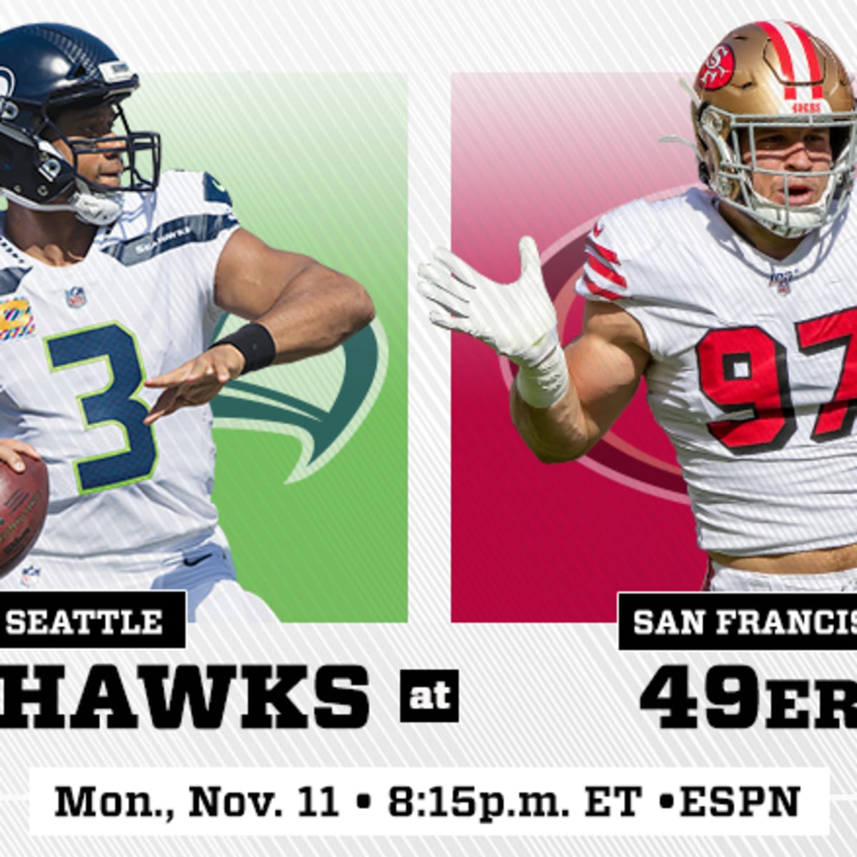 Monday Night Football: Seattle Seahawks vs. San Francisco 49ers