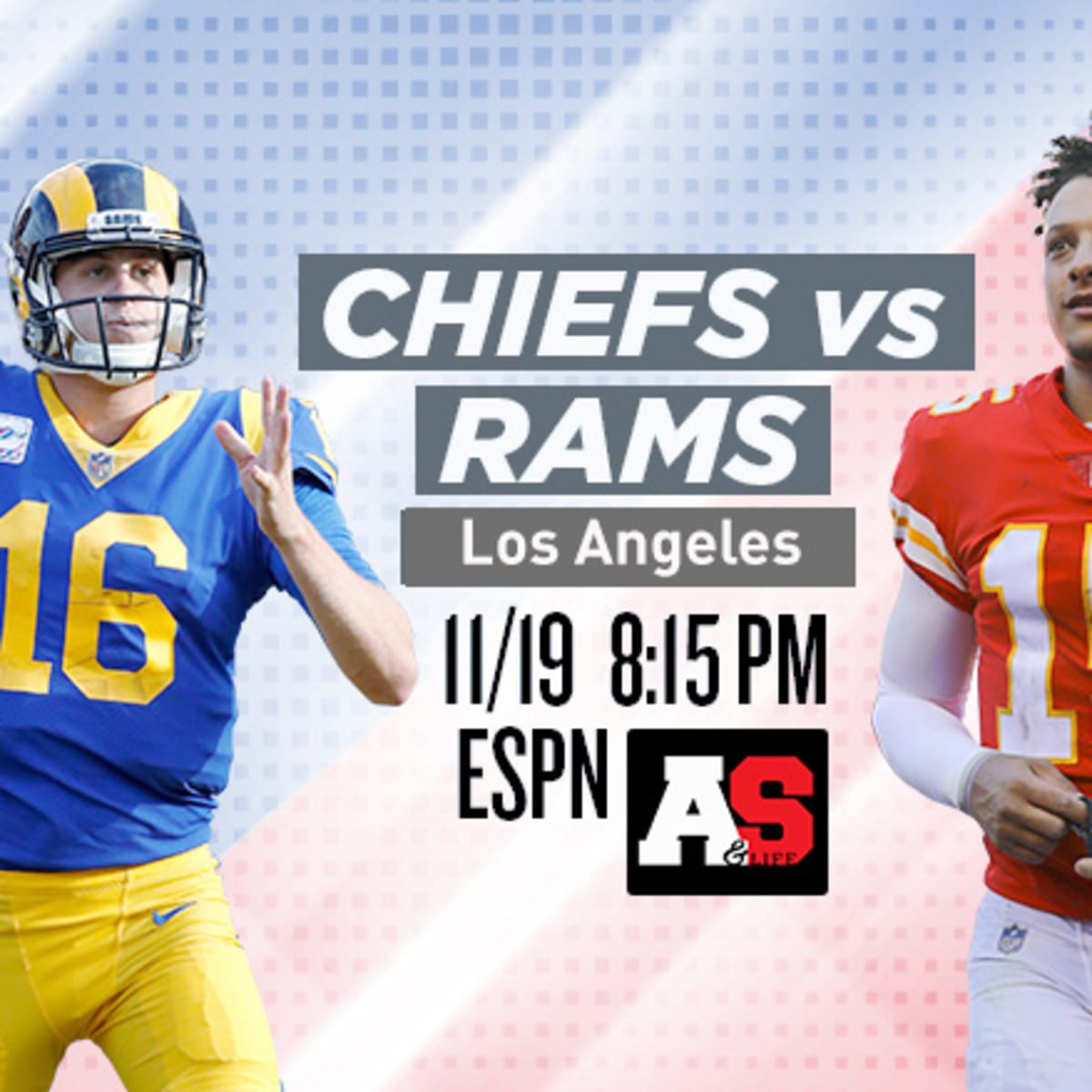 Monday Night Football: Los Angeles Rams vs Kansas City Chiefs