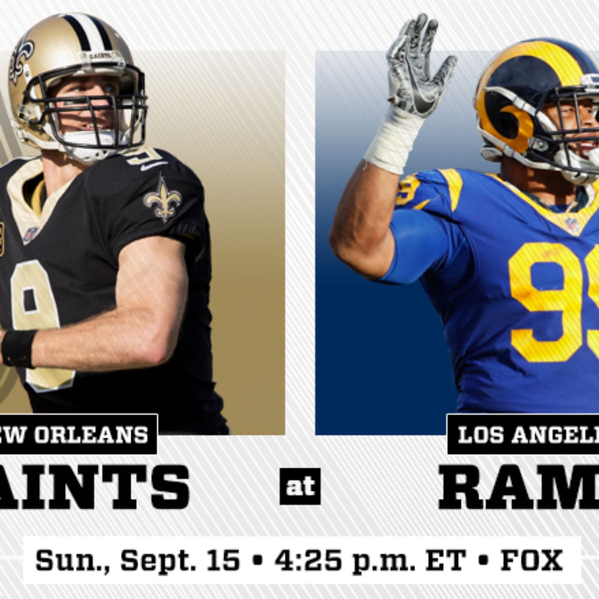 Rams vs. New Orleans Saints matchups, how to watch and prediction - Los  Angeles Times