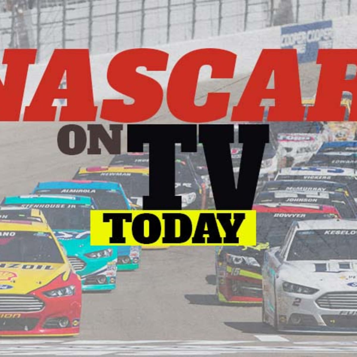 nascar on tv today channel