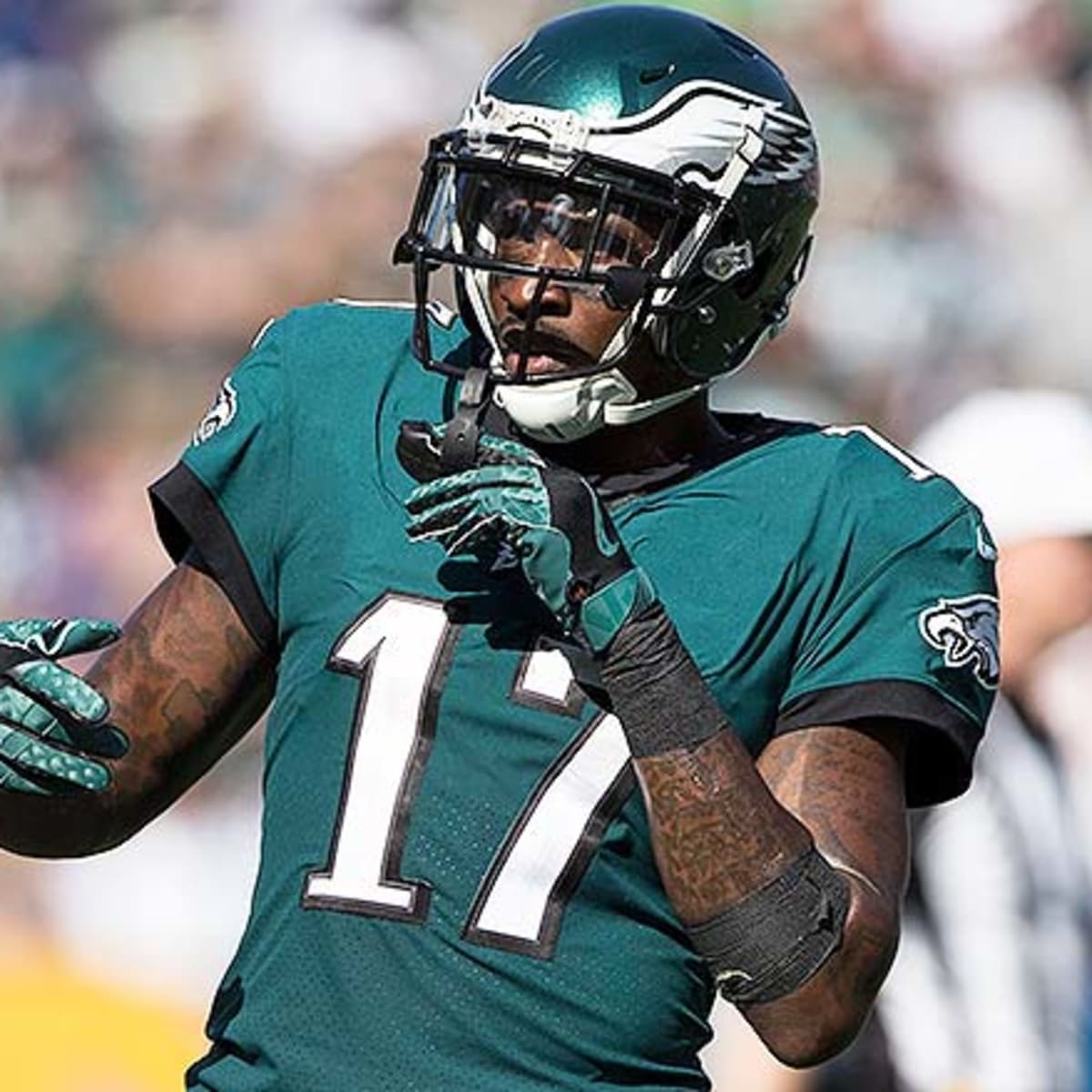 Alshon Jeffery wants to bring the Kelly Green Eagles uniforms back