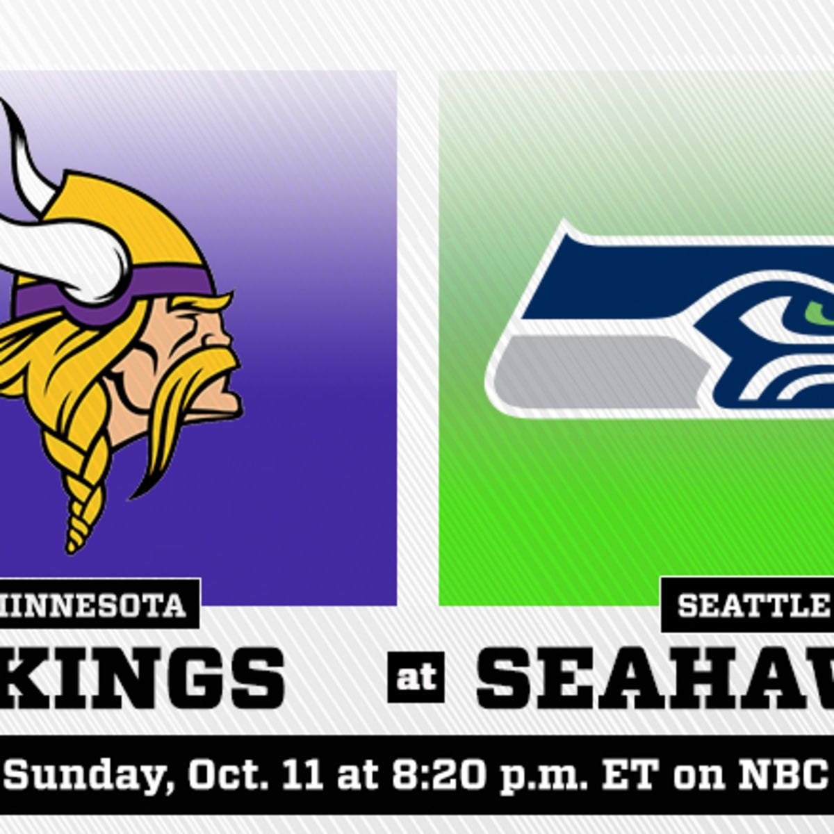 Monday Night Football: Minnesota Vikings vs. Seattle Seahawks