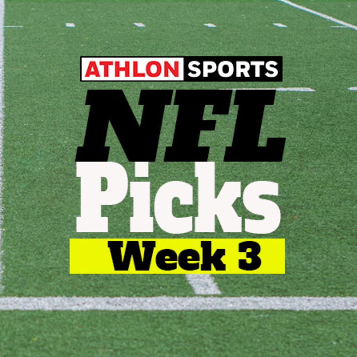 Week 3 Game Picks!  NFL 2020 