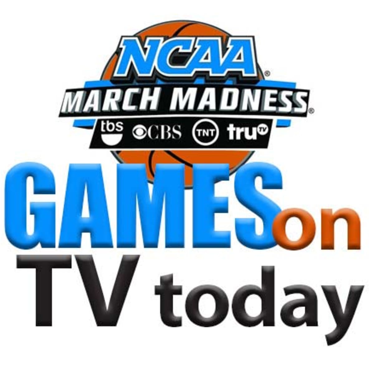 ncaa games today on tv