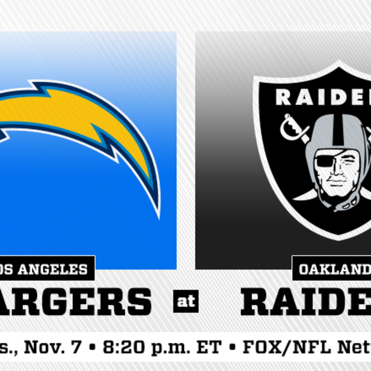 NFL: Los Angeles Chargers vs. Oakland Raiders