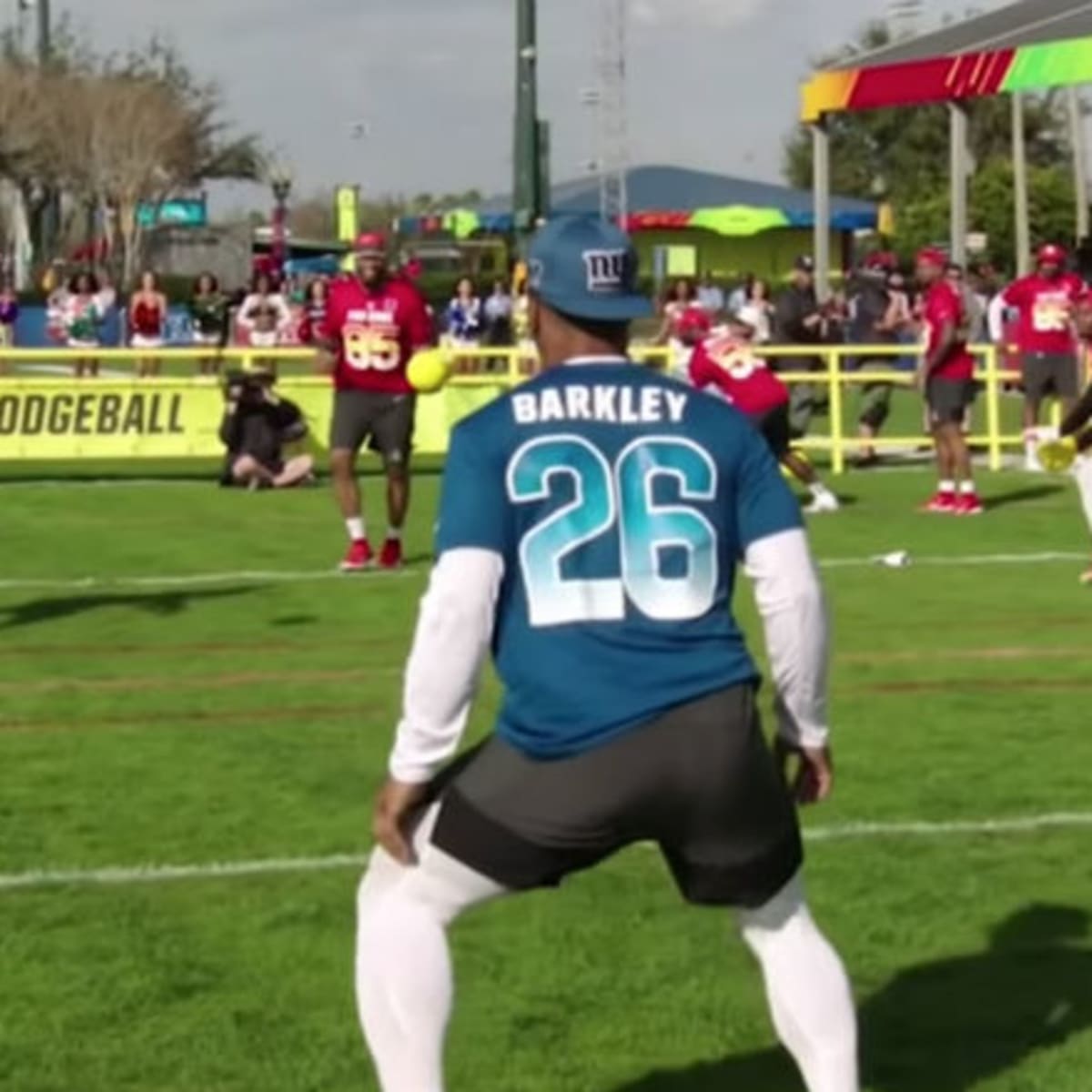 NFL Pro Bowl Games skills competition with dodgeball, more: Watch