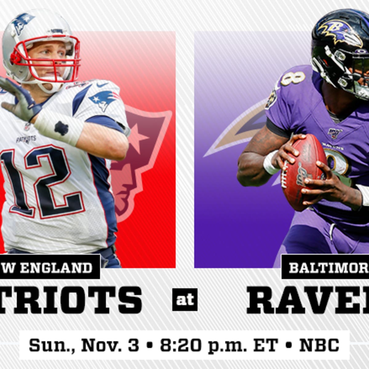 Sunday Night Football on NBC - Next week in prime time: Ravens vs. Patriots  