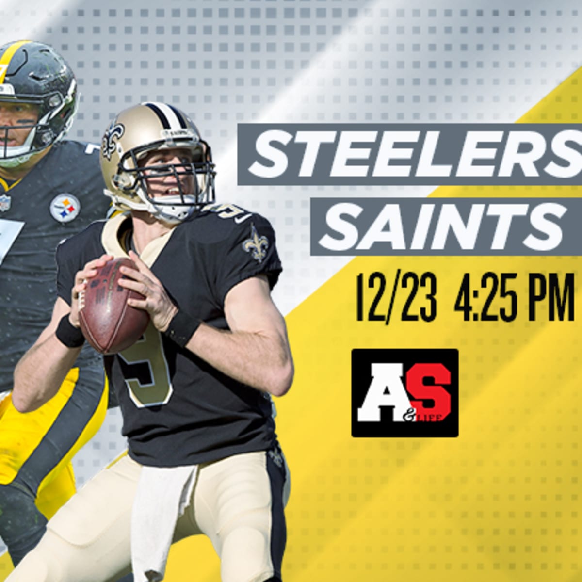 New Orleans Saints at Pittsburgh Steelers odds, picks and predictions