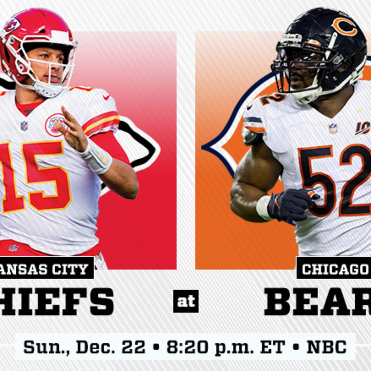 A qué hora es el Kansas City Chiefs vs Chicago Bears de NFL hoy?