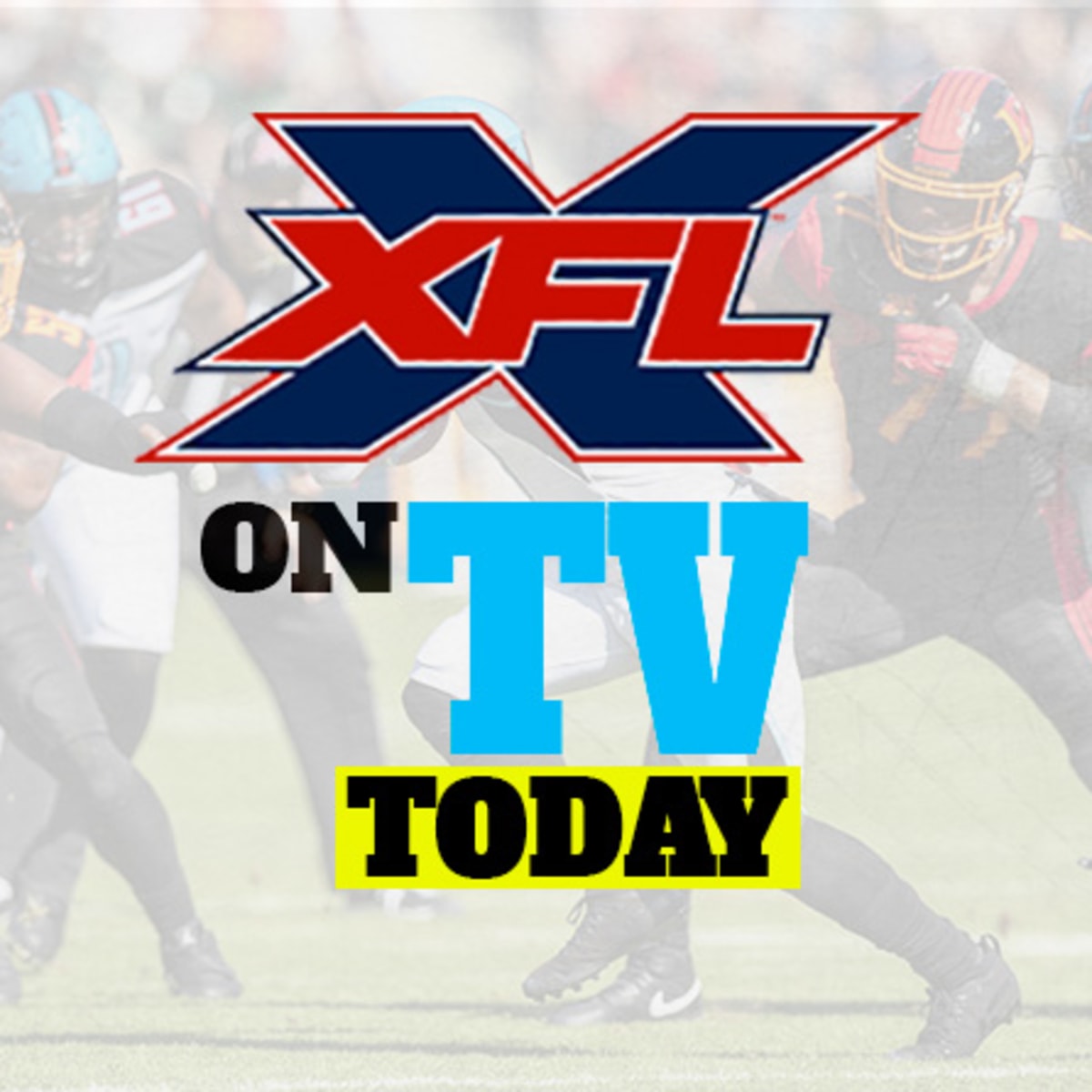 XFL Football Games on TV Today (Sunday, March 1) 