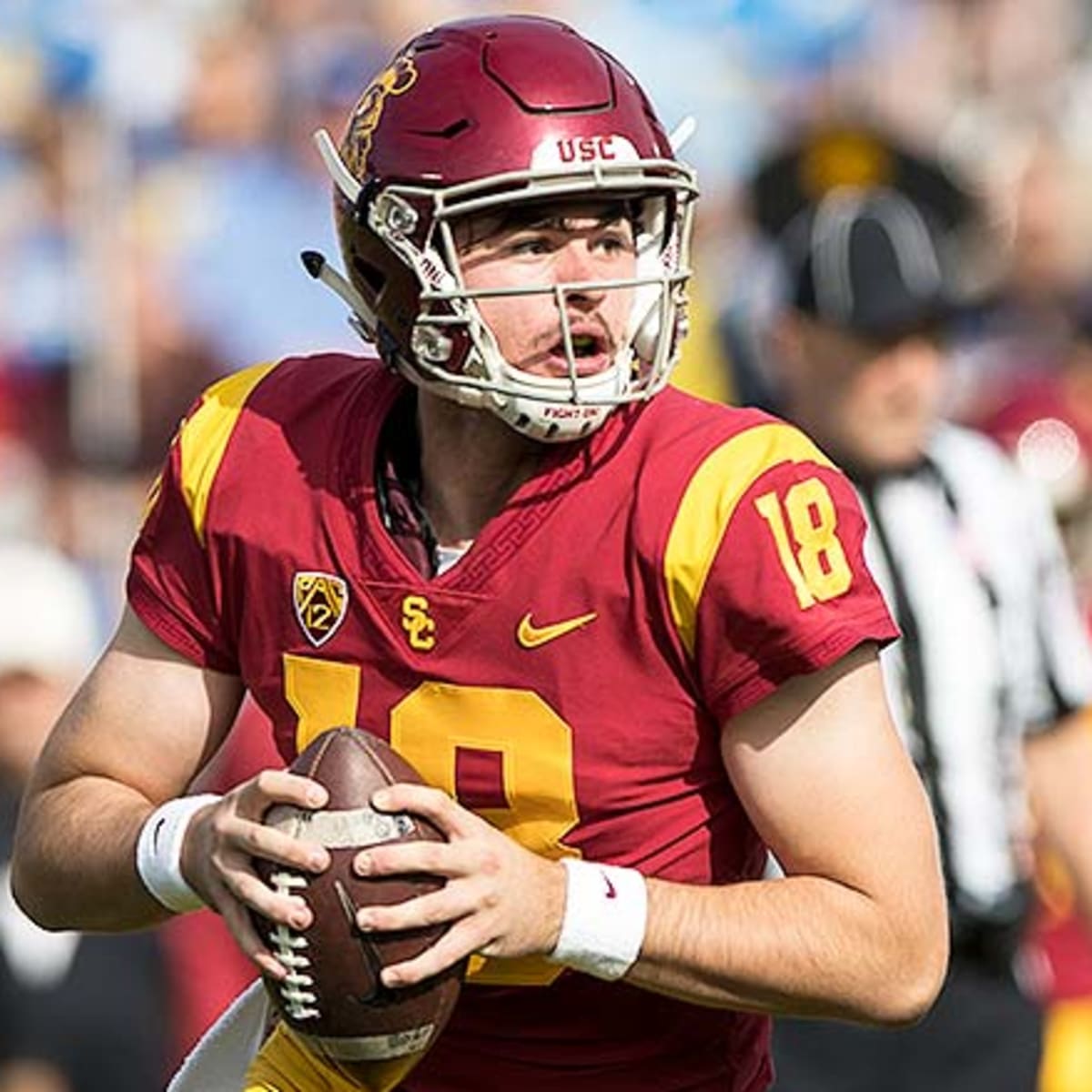 JT Daniels, Amon-Ra St. Brown create freshman connection at USC