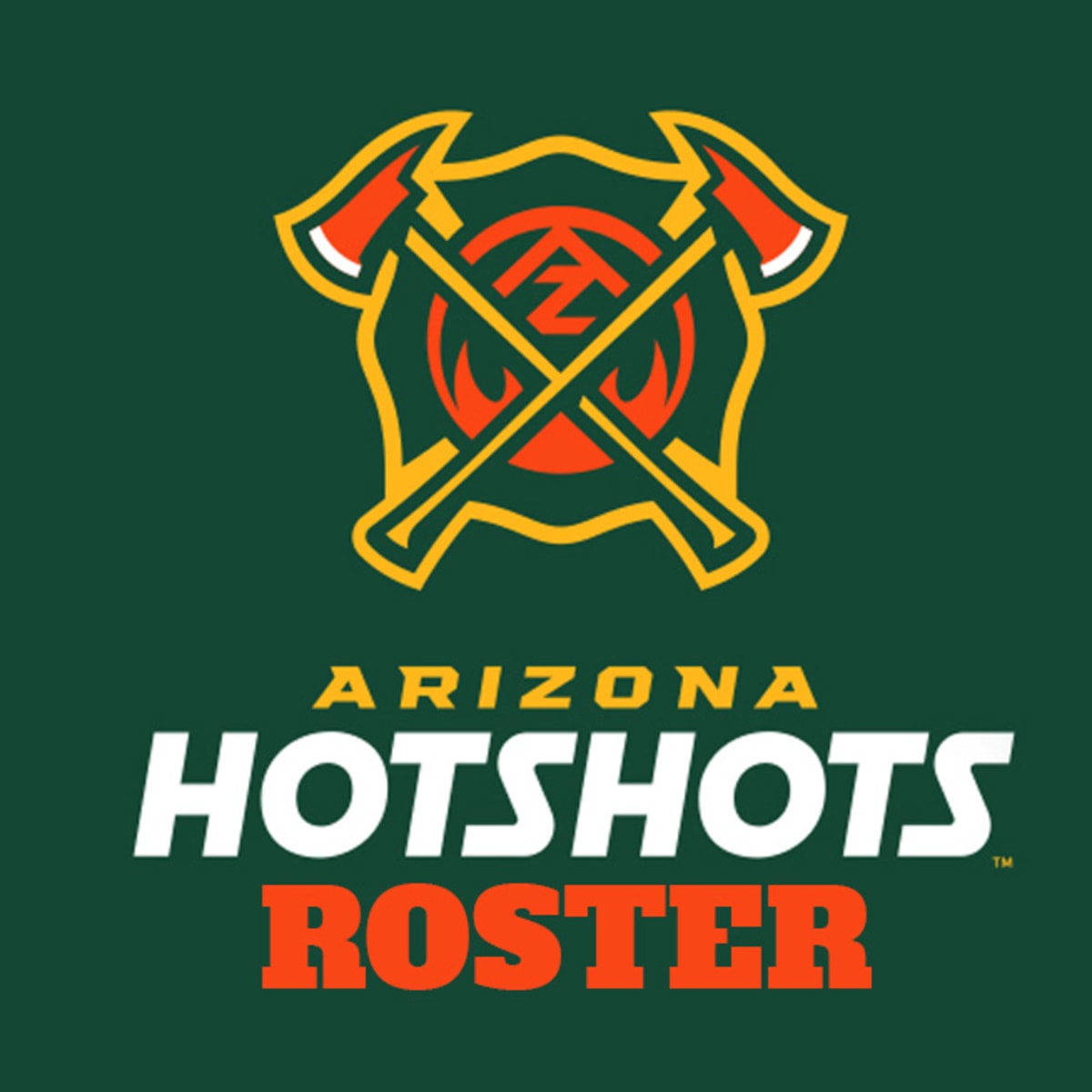 Arizona Hotshots Alliance of American Football AAF Unsigned Full