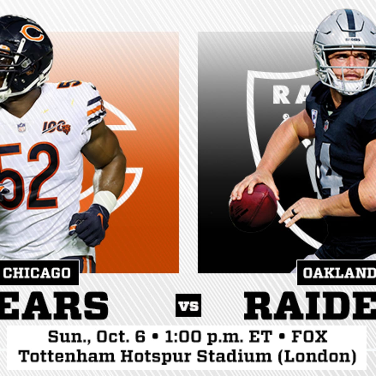 Oakland Raiders stun the Chicago Bears in London, 24-21