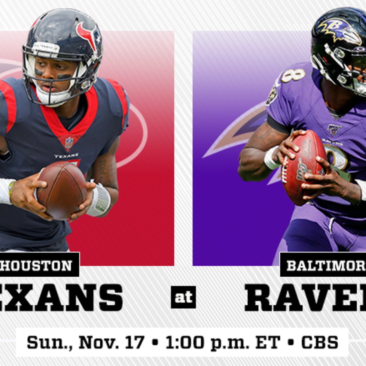 Houston Texans vs. Baltimore Ravens preview