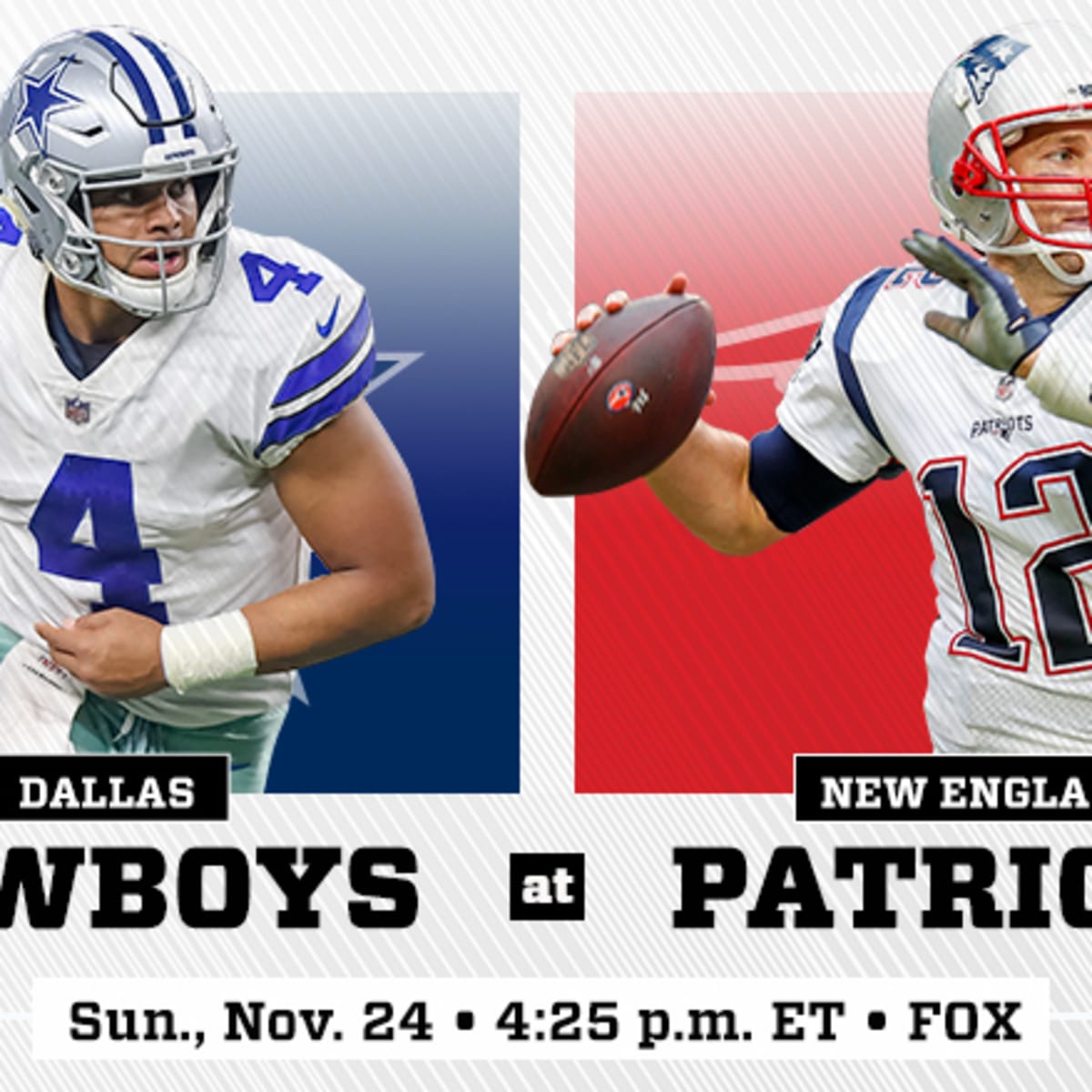 It's My One Chance!' Dallas Cowboys vs. New England Patriots